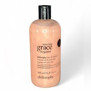 Philosophy Amazing Grace Bergamot Hydrating Shower Gel 16oz Full Size